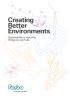 Creating Better Environments brochure 